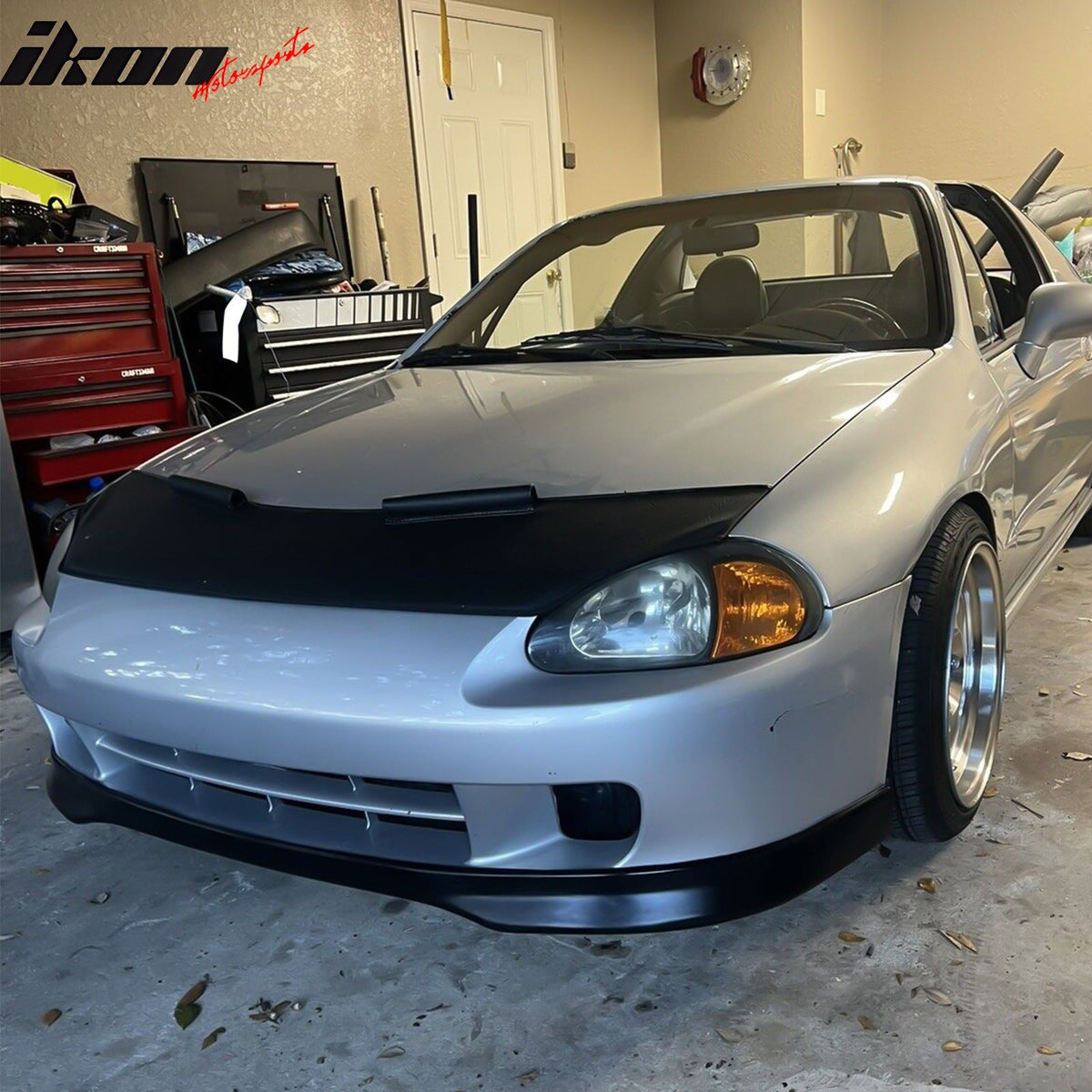 Front Bumper Lip for Honda Civic del Sol 1993-1997 TR Style Unpainted PU