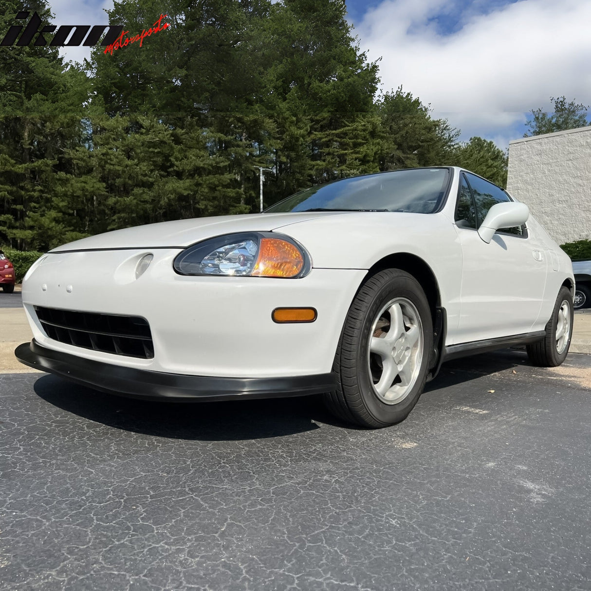 1993-1995 Honda Civic del Sol Unpainted Front Bumper Lip Spoiler PU