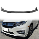 2018-2020 Honda Odyssey STL Style Unpainted Black Front Bumper Lip PU