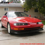 1992-1996 Honda Prelude Sport Style T-S Unpainted Front Bumper Lip PU