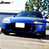 2004-2009 Honda S2000 AP2 DS Style Black Front Bumper Lip Spoiler PU