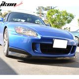 2004-2009 Honda S2000 AP2 DS Style Black Front Bumper Lip Spoiler PU