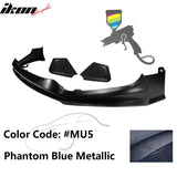 2017-2018 Hyundai Elantra SPW Style Front Bumper Lip W/Covers PP