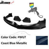 2017-2018 Hyundai Elantra SPW Style Front Bumper Lip W/Covers PP