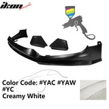 2017-2018 Hyundai Elantra SPW Style Front Bumper Lip W/Covers PP