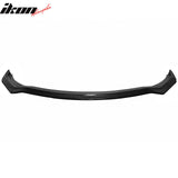 2019-2020 Hyundai Elantra IKON Style Unpainted Black Front Bumper Lip PU 3PCS