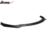 2019-2020 Hyundai Elantra IKON Style Unpainted Black Front Bumper Lip PU 3PCS