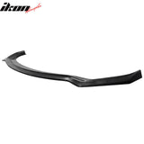 2019-2020 Hyundai Elantra IKON Style Unpainted Black Front Bumper Lip PU 3PCS