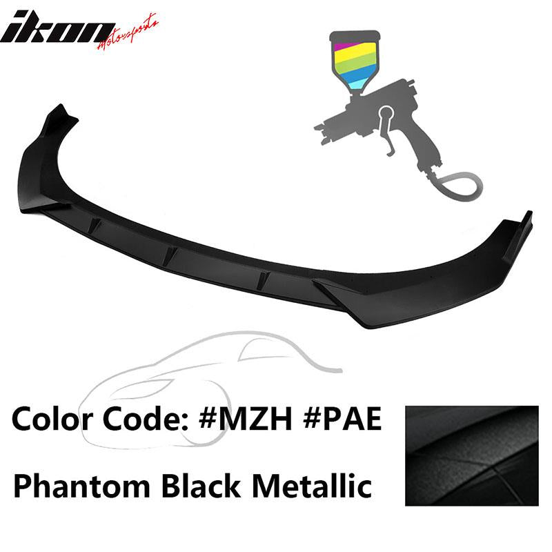 2021-2023 Hyundai Elantra 4DR Sedan Front Bumper Lip Spoiler PP 3PC