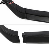 2024-2026 Hyundai Elantra N & N Line IKON Style Gloss Black Front Bumper Lip ABS 3PCS