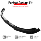 2013-2016 Hyundai Genesis Coupe KS Style Gloss Black Front Bumper Lip PP