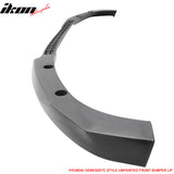 2010-2012 Hyundai Genesis Coupe Type C Unpainted Front Bumper Lip PU
