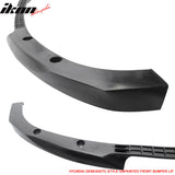 2010-2012 Hyundai Genesis Coupe Type C Unpainted Front Bumper Lip PU