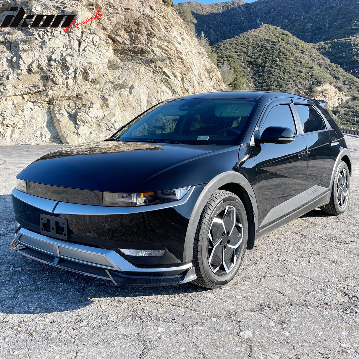 2022-2024 Hyundai Ioniq 5 Front Lip IKON Style Lip Spoiler PP