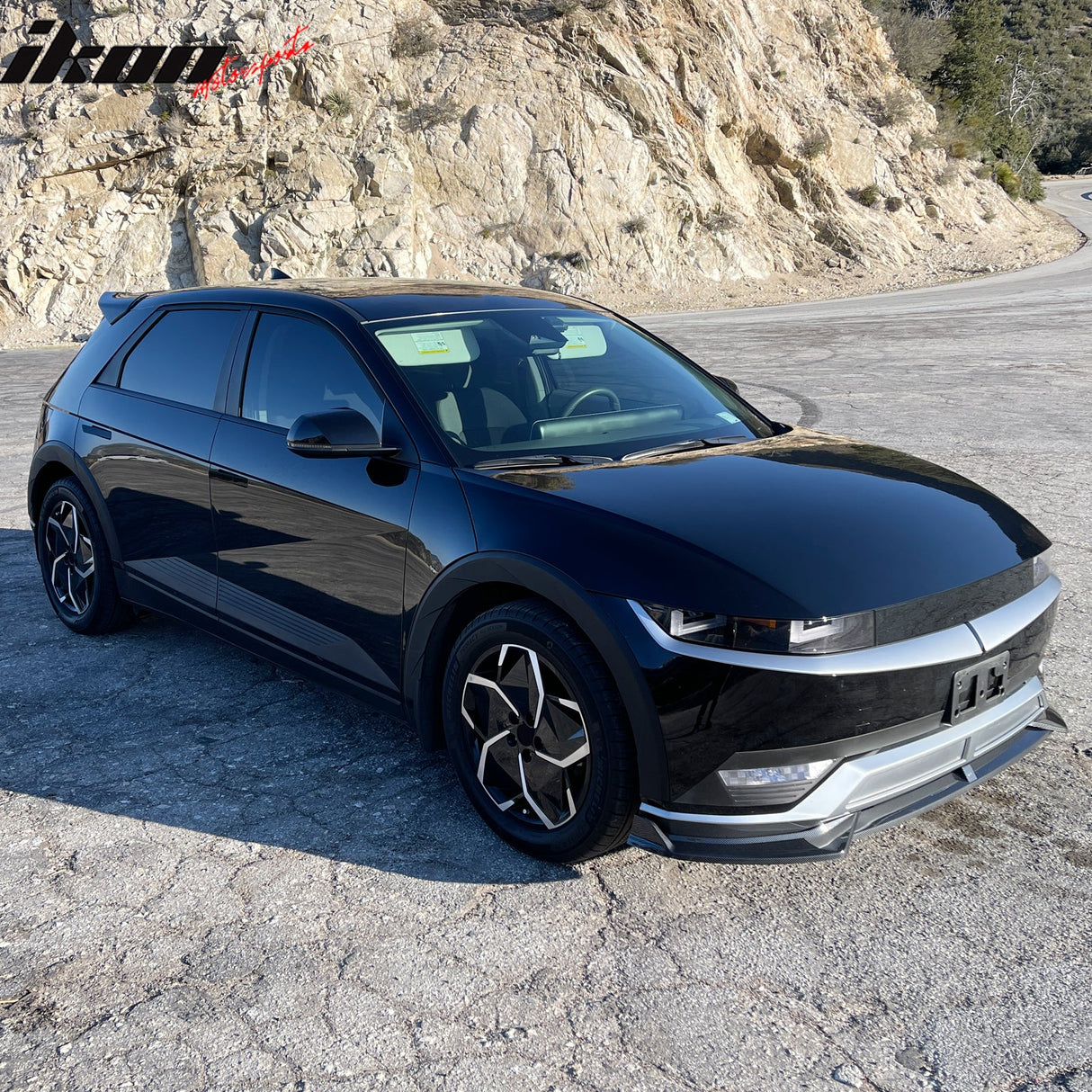 2022-2024 Hyundai Ioniq 5 Front Lip IKON Style Lip Spoiler PP