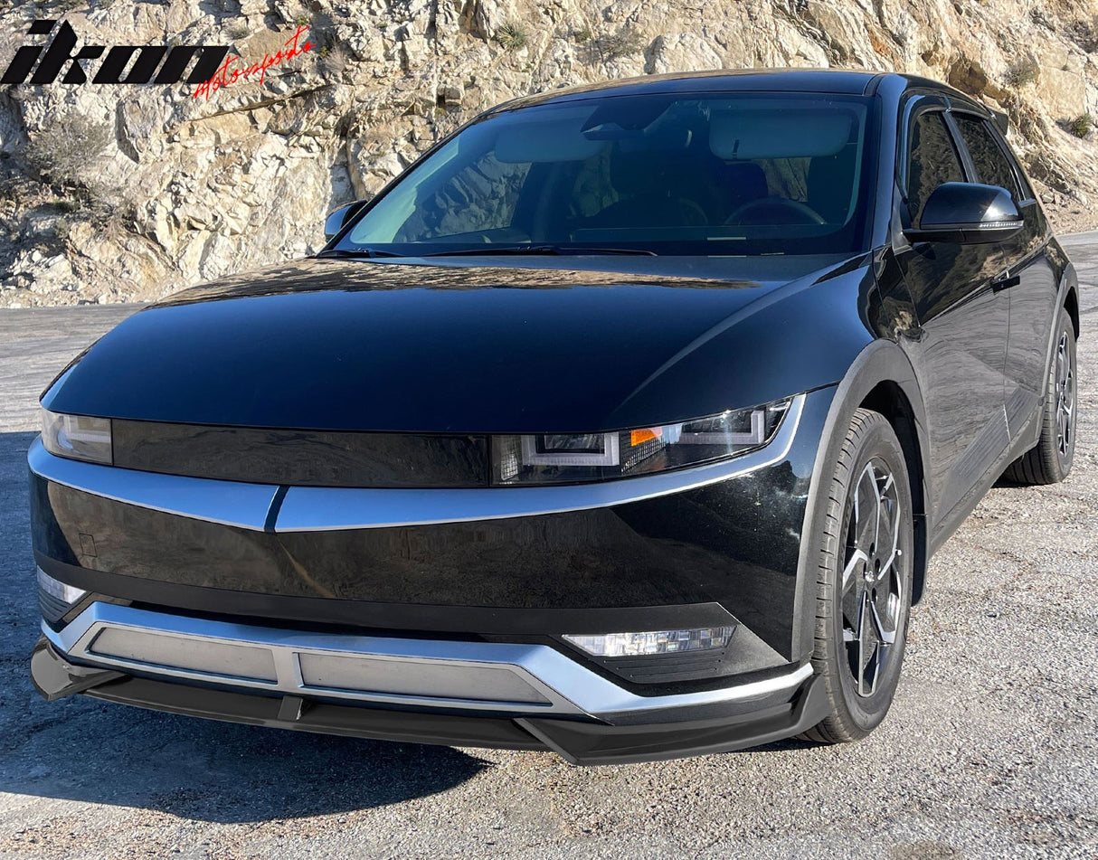 2022-2024 Hyundai Ioniq 5 Front Lip IKON Style Lip Spoiler PP