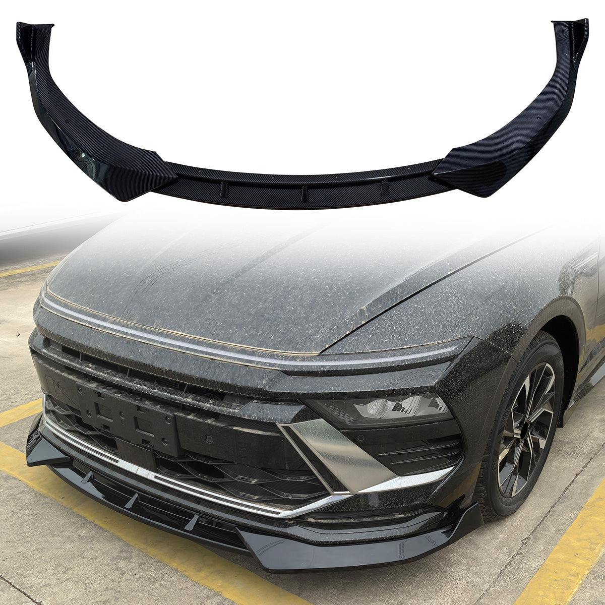 2024-2025 Hyundai Sonata IKON V1 Front Bumper Lip