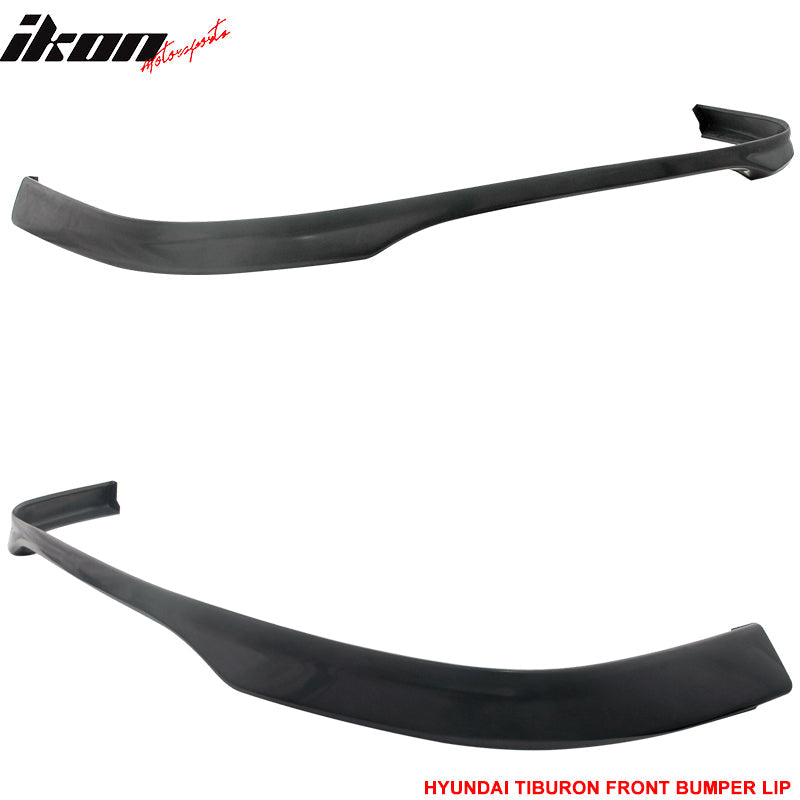 2003-2004 Tiburon Coupe 2Dr BLK Front Bumper Lip Spoiler PU