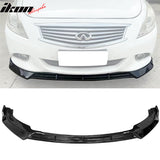 2010-2013 Infiniti G37 Sedan IKON 3PC Front Bumper Lip PP