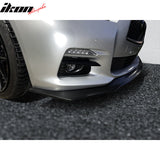 2014-2017 Infiniti Q50 IKON V6 Style Black Front Bumper Lip PU