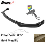 2018-2022 Infiniti Q50 Base Premium Painted Front Bumper Lip 3PC