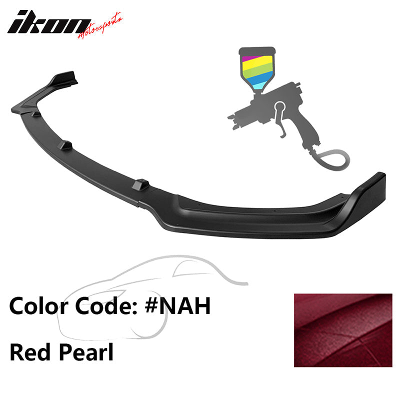 2018-2022 Infiniti Q50 Base Premium Painted Front Bumper Lip 3PC