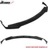 2014-2017 Infiniti Q50 Q50S Sport Model Painted Front Bumper Lip ABS