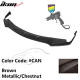 2014-2017 Infiniti Q50 Q50S Sport Model Painted Front Bumper Lip ABS