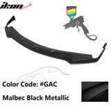 2014-2017 Infiniti Q50 Q50S Sport Model Painted Front Bumper Lip ABS