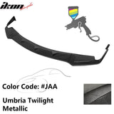 2014-2017 Infiniti Q50 Q50S Sport Model Painted Front Bumper Lip ABS