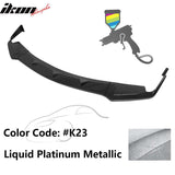 2014-2017 Infiniti Q50 Q50S Sport Model Painted Front Bumper Lip ABS