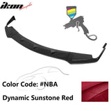 2014-2017 Infiniti Q50 Q50S Sport Model Painted Front Bumper Lip ABS