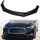 2017-2018 Infiniti Q60 V4 Style Front Bumper Lip - PU