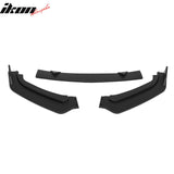 2017-2022 INFINITI Q60 V2 JDM Matte Black Front Bumper Lip Spoiler PP
