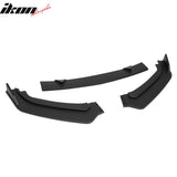 2017-2022 INFINITI Q60 V2 JDM Matte Black Front Bumper Lip Spoiler PP