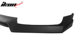 2017-2022 INFINITI Q60 V37 3PCS Front Lower Bumper Lip Air Dam Chin Spoiler Splitter RS JDM Style Painted Matte Black PP Polypropylene