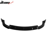 2017-2021 Jeep Grand Cherokee SRT Trackhawk IKON V2 Style Gloss Black Front Bumper Lip ABS