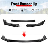 2025-2026 Kia K5 GT GT-Line Front Bumper Lip IKFM Style 3PCS Unpainted PU