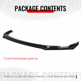 2025-2026 Kia K5 GT GT-Line Front Bumper Lip IKFM Style 3PCS Unpainted PU