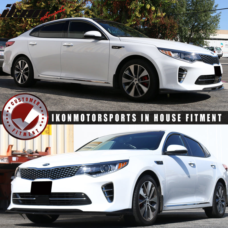 2016-2018 Kia Optima CS Style Front Bumper Lip Chin Spoiler PU