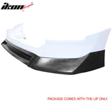 2023-2025 Kia Soul Unpainted Front Bumper Lip Lower Air Dam Spoiler PU 3PCS