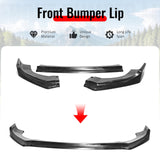 2023-2025 Kia Soul IKCS Style 3PCS Front Bumper Lip Unpainted PU