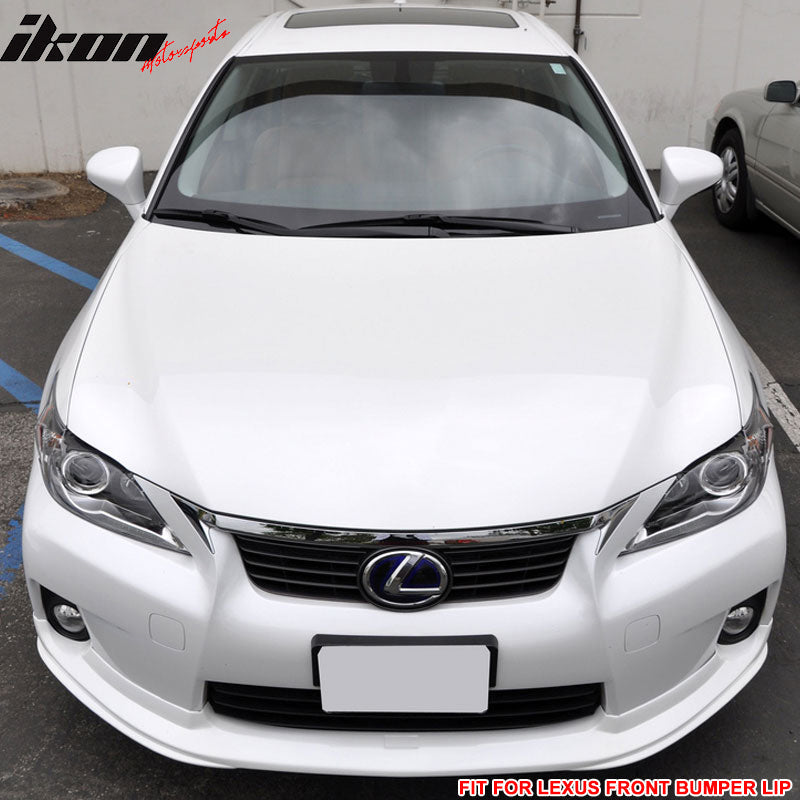 2011-2013 Lexus CT200H TM Style Front Bumper Lip Spoiler PP