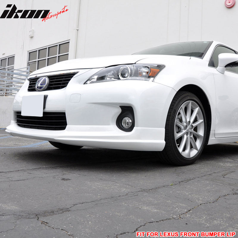 2011-2013 Lexus CT200H TM Style Front Bumper Lip Spoiler PP