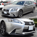 2013-2015 Lexus GS350 450 F Sport SK Front Bumper Lip Carbon Fiber CF