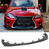 2016-2020 Lexus GS F Sport IKON Style 3PCS Front Bumper Lip Spoiler Gloss Black PP