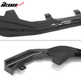 2016-2020 Lexus GS F Sport IKON Style 3PCS Front Bumper Lip Spoiler Gloss Black PP