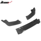 2001-2005 Lexus IS300 Sedan & Wagon GR Style Front Bumper Lip Spoiler Carbon Fiber Print PP 3PCS