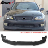2001-2005 Lexus IS300 Sedan & Wagon GR Style Front Bumper Lip Spoiler Gloss Black PP 3PCS