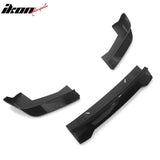 2001-2005 Lexus IS300 Sedan & Wagon GR Style Front Bumper Lip Spoiler Gloss Black PP 3PCS